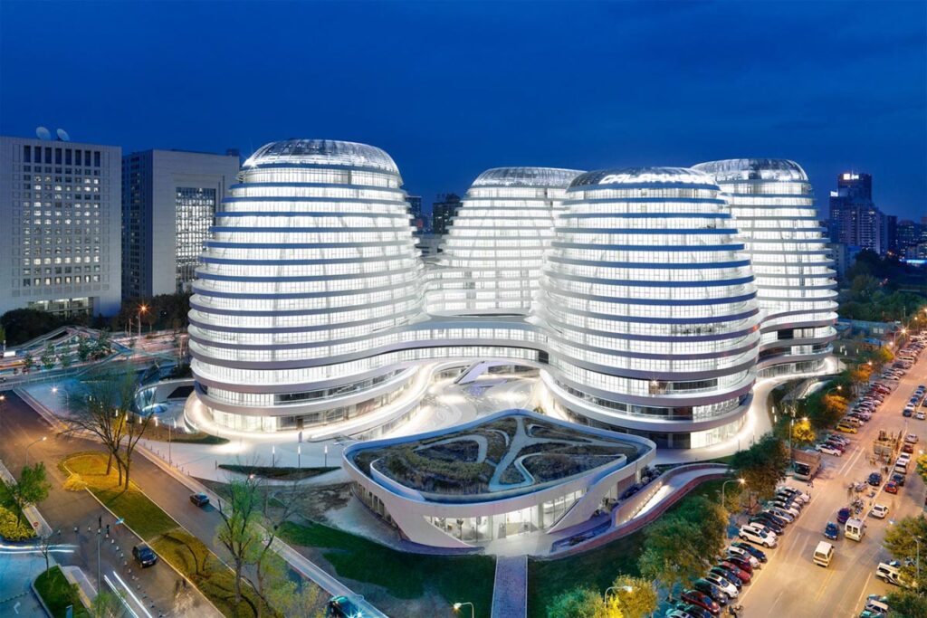 مرکز تجاری و مسکونی زاها حدید (Galaxy SOHO)