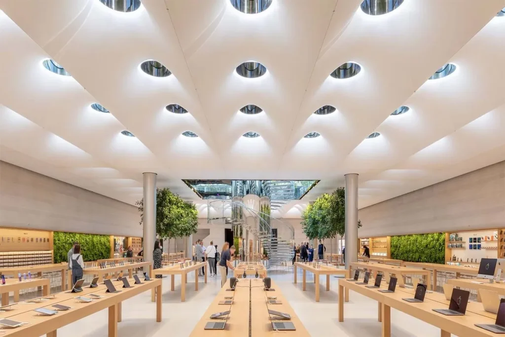 طراحی داخلی Apple Store