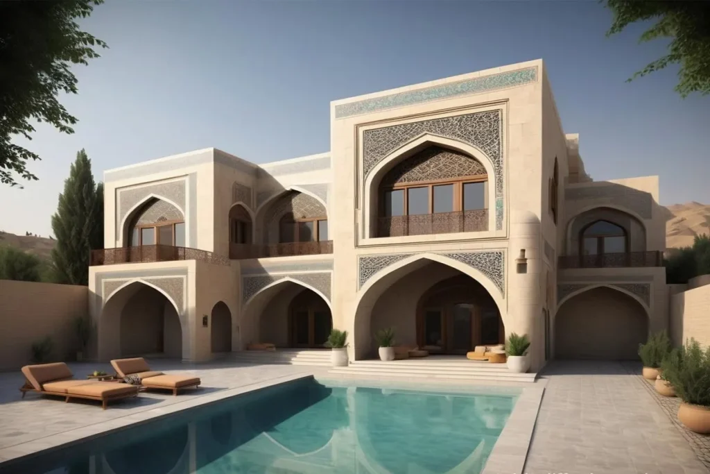 طراحی ویلاهای سنتی