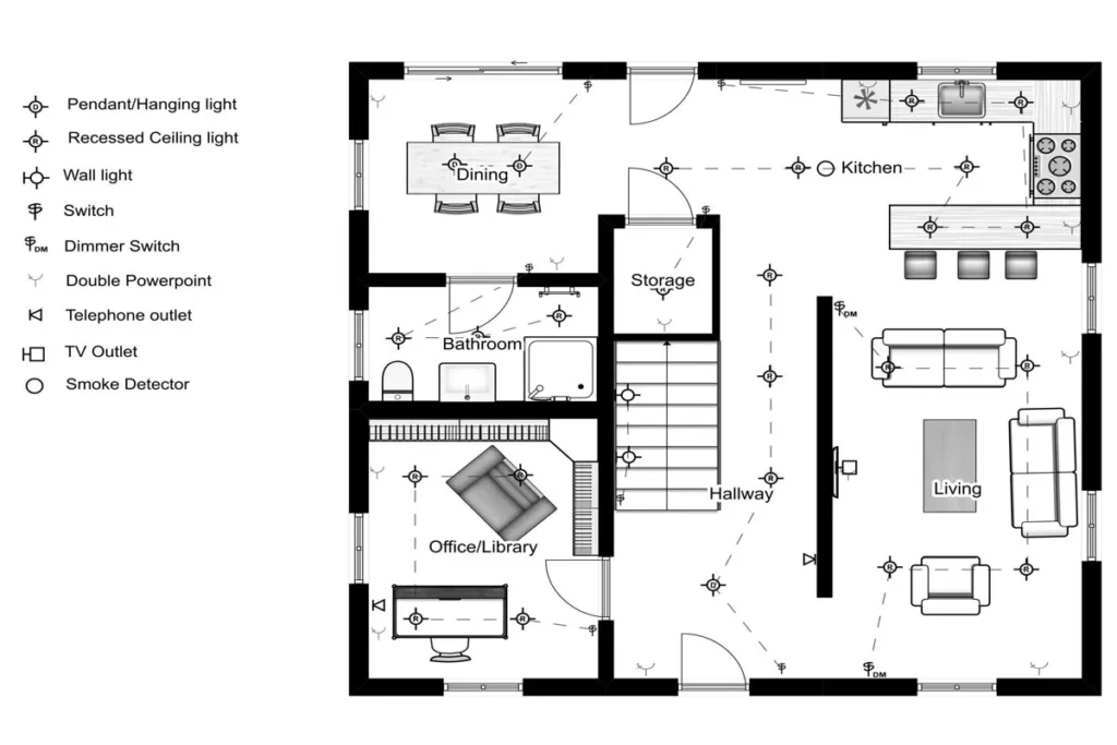 Interior-decoration-plan_11zon مزایای استفاده از نقشههای اجرایی دکوراسیون داخلی