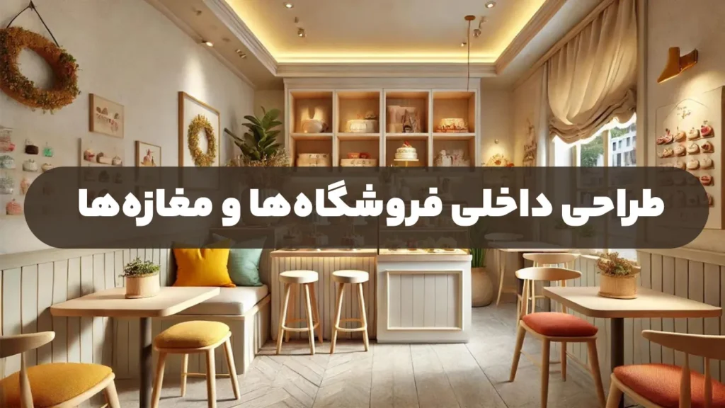 طراحی داخلی فروشگاهها و مغازهها