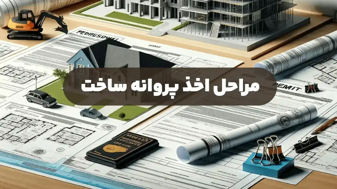 مراحل اخذ پروانه ساخت ساختمان