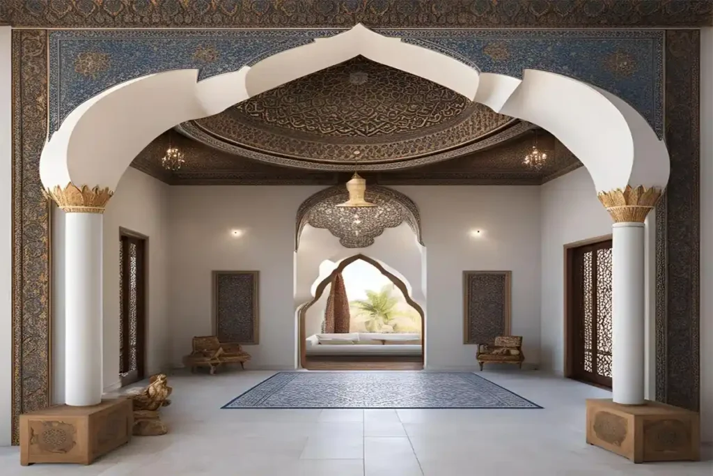 طراحی ویلا معماری سنتی اصفهان