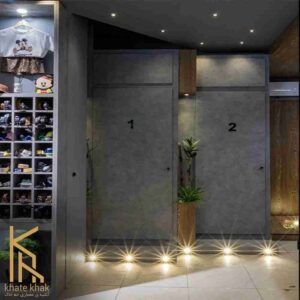 پروژه طراحی داخلی فروشگاه بیبی شاپ