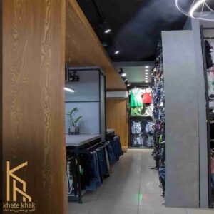 پروژه طراحی داخلی فروشگاه بیبی شاپ
