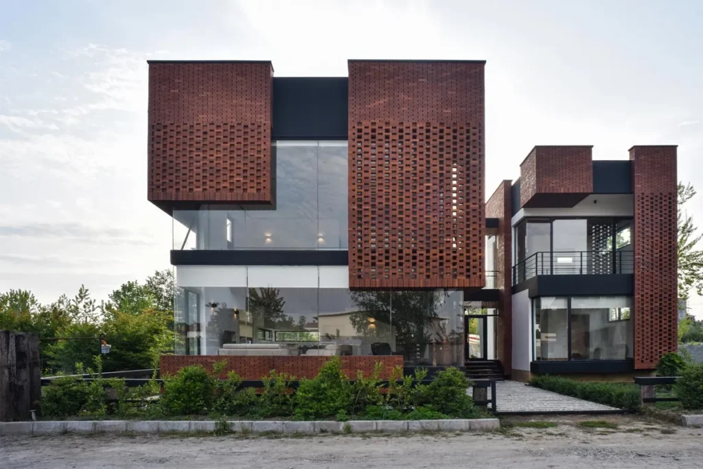 مزایای استفاده از نمای آجری در معماری