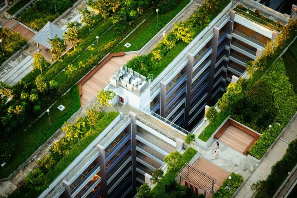روف گاردن در شهرهای مدرن