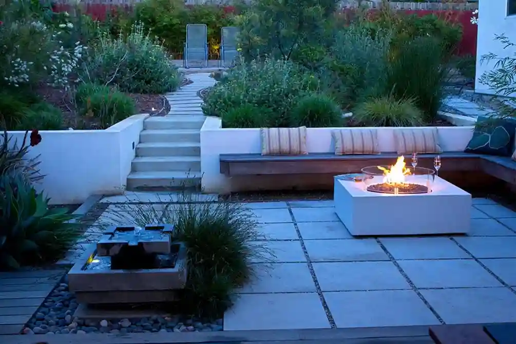 Designing-different-spaces-in-environmentally-friendly-gardens طراحی فضاهای مختلف در باغهای سازگار با محیط زیست