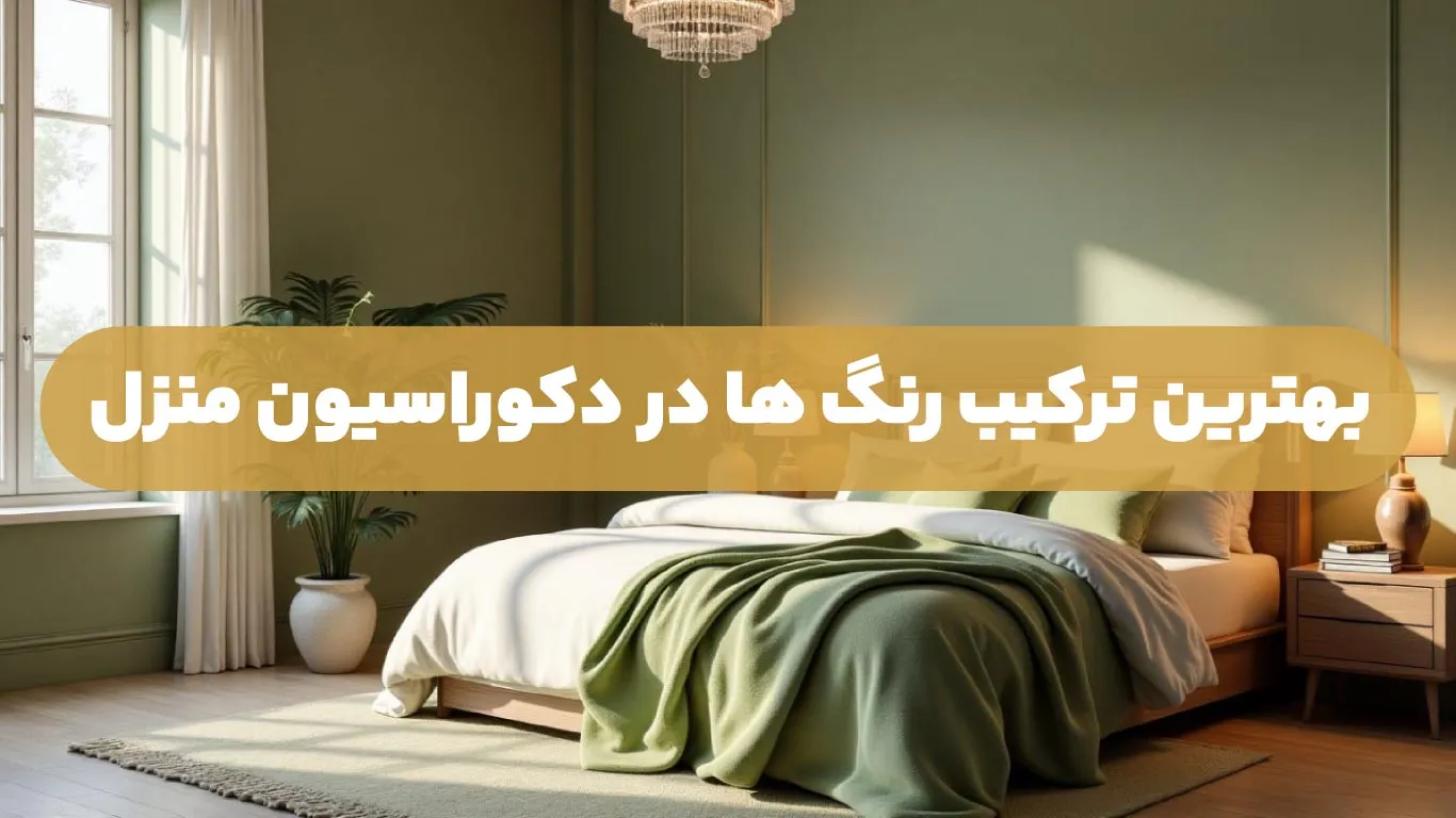 بهترین ترکیب رنگ ها در دکوراسیون منزل