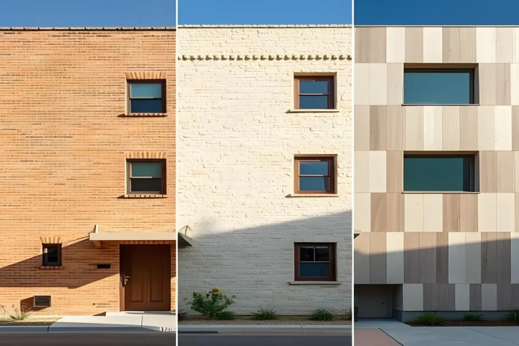 بهترین-مصالح-برای-طراحی-نمای-ساختمان-در-مناطق-گرم-و-خشک