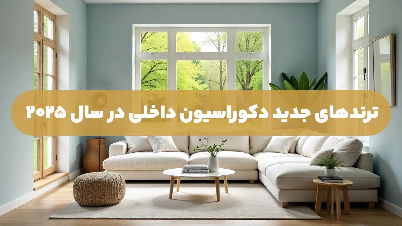 ترندهای جدید دکوراسیون داخلی در سال ۲۰۲۵