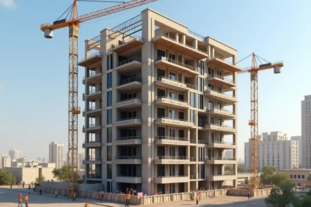 ساخت آپارتمان
