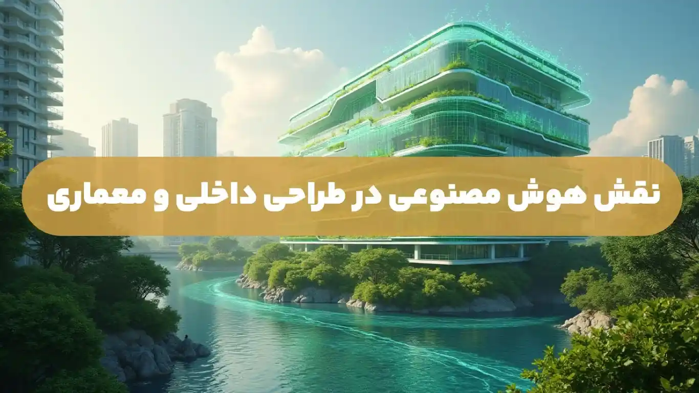 نقش هوش مصنوعی در طراحی داخلی و معماری
