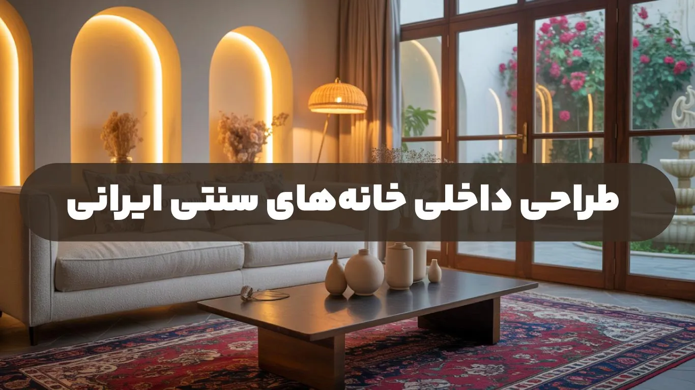 طراحی داخلی خانه های سنتی ایرانی