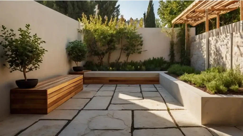 دیزاین حیاط کوچک