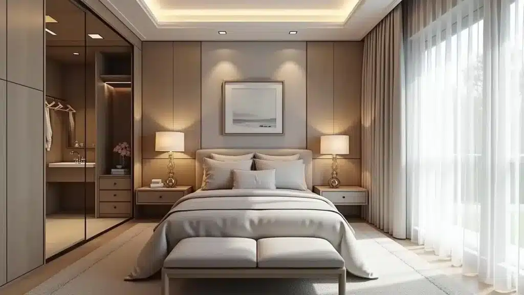 اتاق مستر باید چند متر باشد