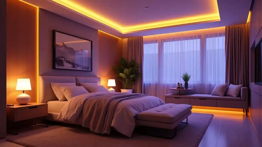 نور-پردازی-اتاق-مستر-یا-Master-Room