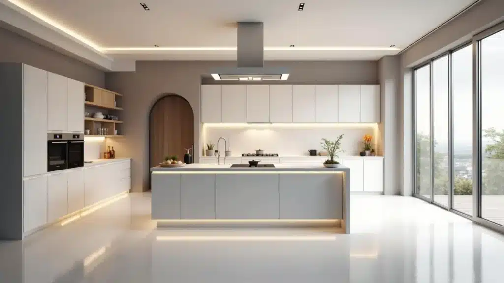 طراحی دکوراسیون آشپزخانه با هوش مصنوعی